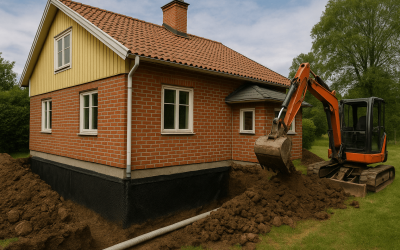 Säkerhetsaspekter vid en dränering