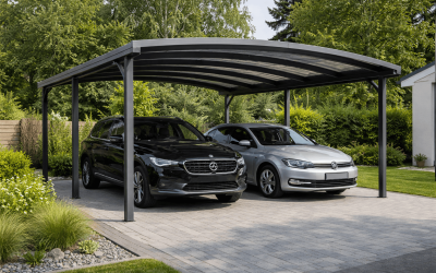 Carport i stål – hållbar lösning för bilen